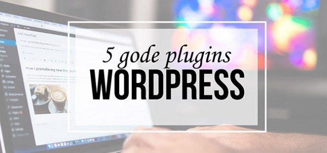5 gode plugins til din WordPress