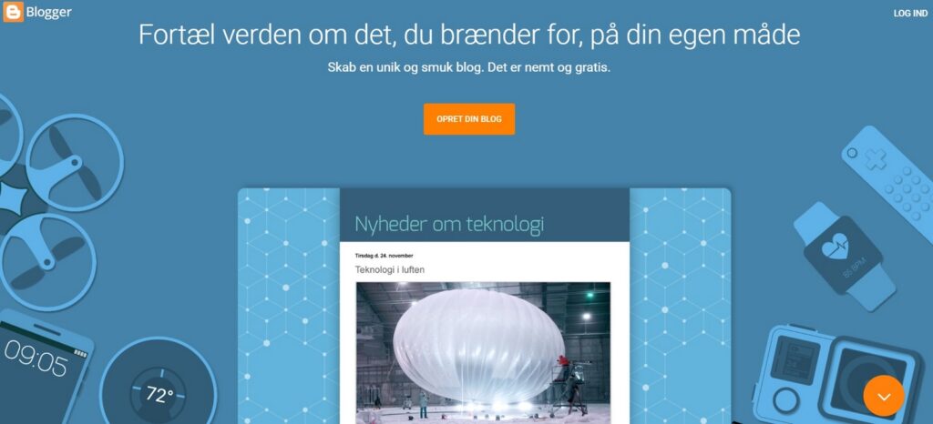 Anmeldelse af Blogger.com