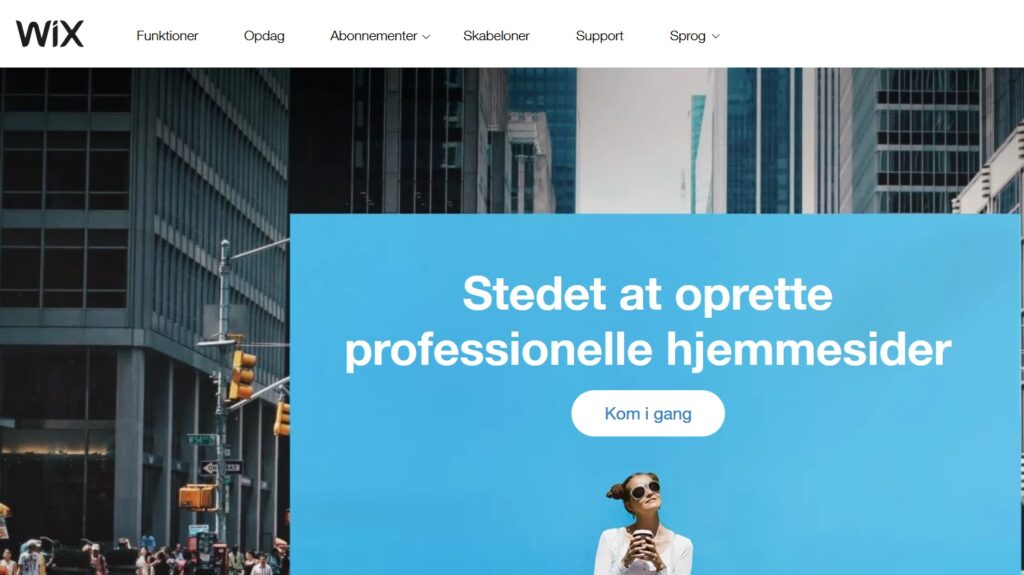 Anmeldelse af Wix.com